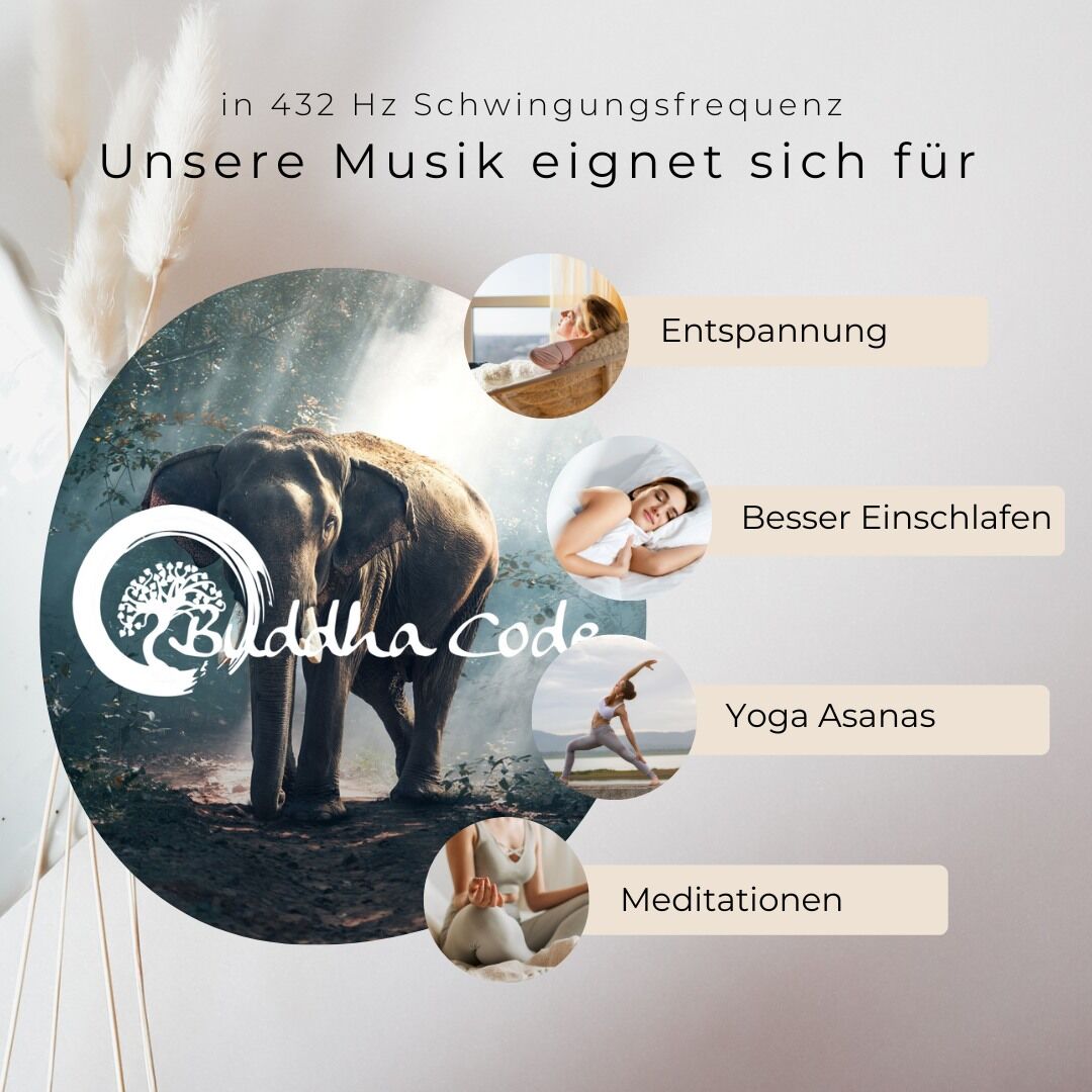 🧘 Buddha Code Musik Paket für Meditation, Yoga & Entspannung